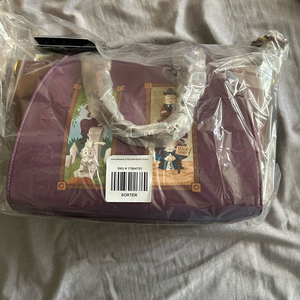 Haunted mansion loungefly handbag disney new Halloween